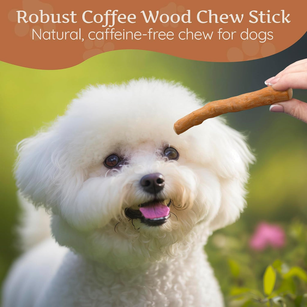 Coffee Wood Dog Chew – Natural Long-Lasting Chew Stick