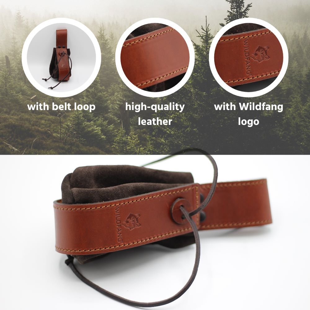 Leather Dog Treat Pouch – Training Treat Bag
