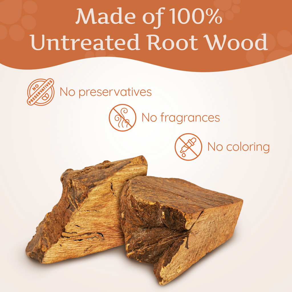 Tree Heather Root Dog Chew – Natural Long-Lasting Chew