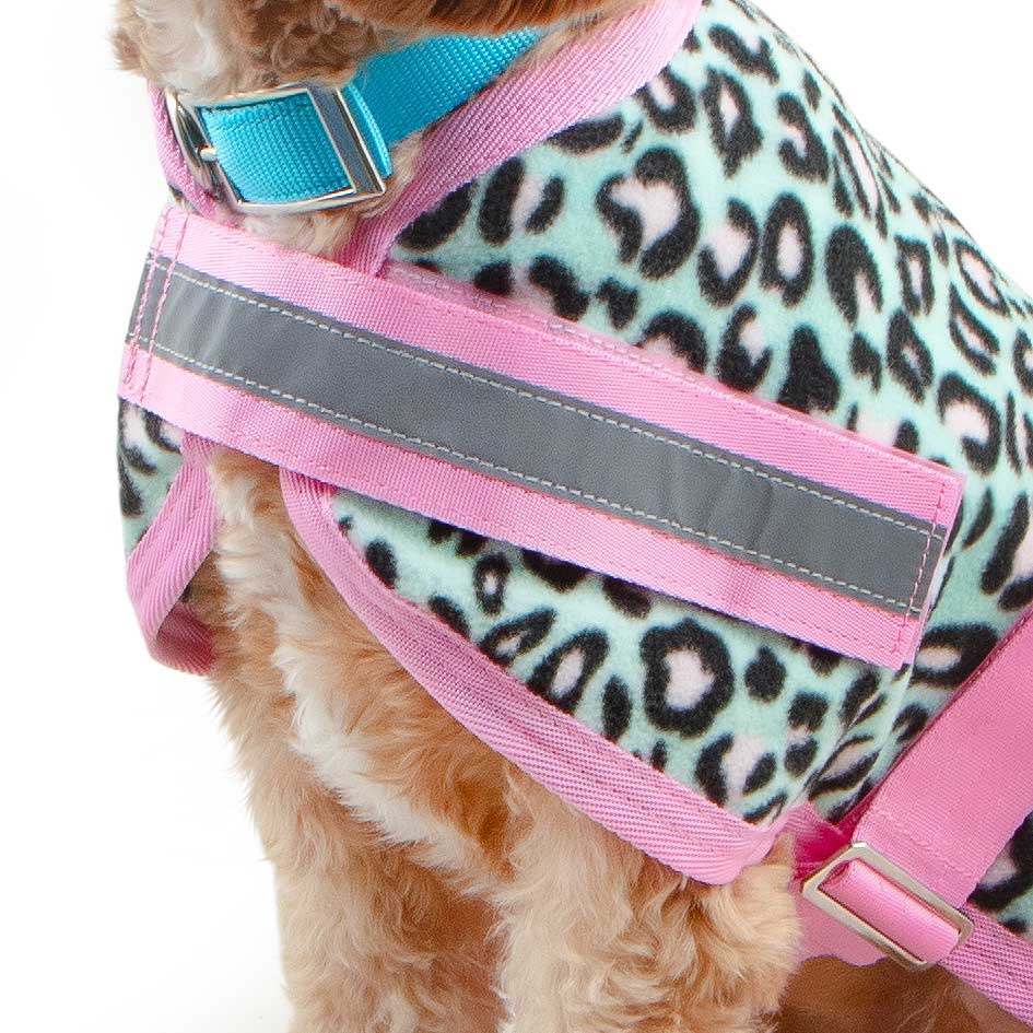 Jeffers Expression Moisture-Wicking Fleece Dog Coat